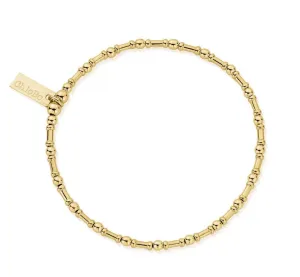 ChloBo Sterling Silver Gold Plated Rhythm Of Water Bracelet