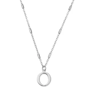 ChloBo Sterling Silver Initial Necklace O