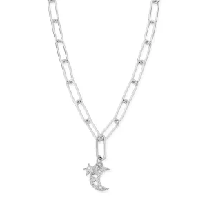 ChloBo Sterling Silver Link Chain Hope & Guidance Necklace D