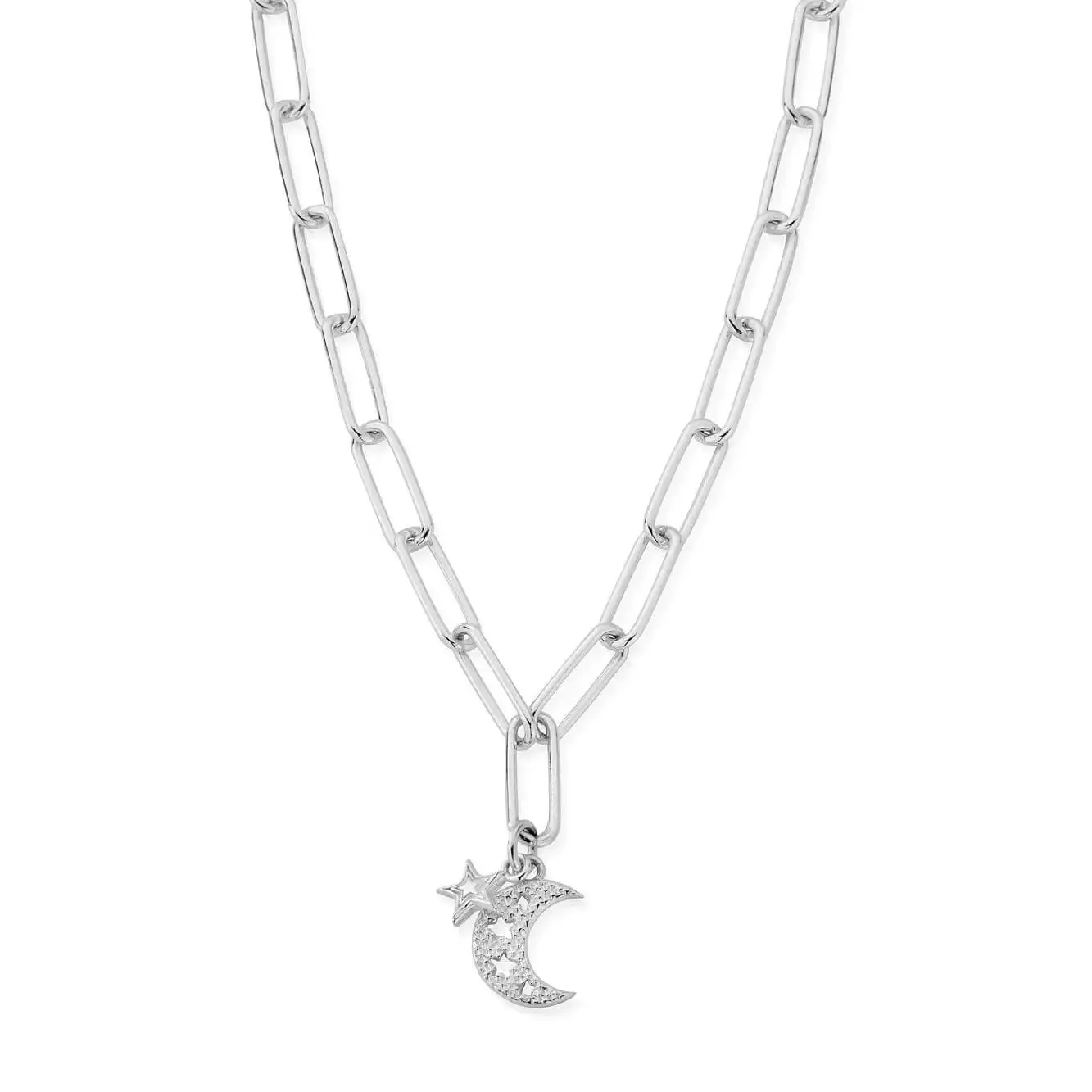 ChloBo Sterling Silver Link Chain Hope & Guidance Necklace D