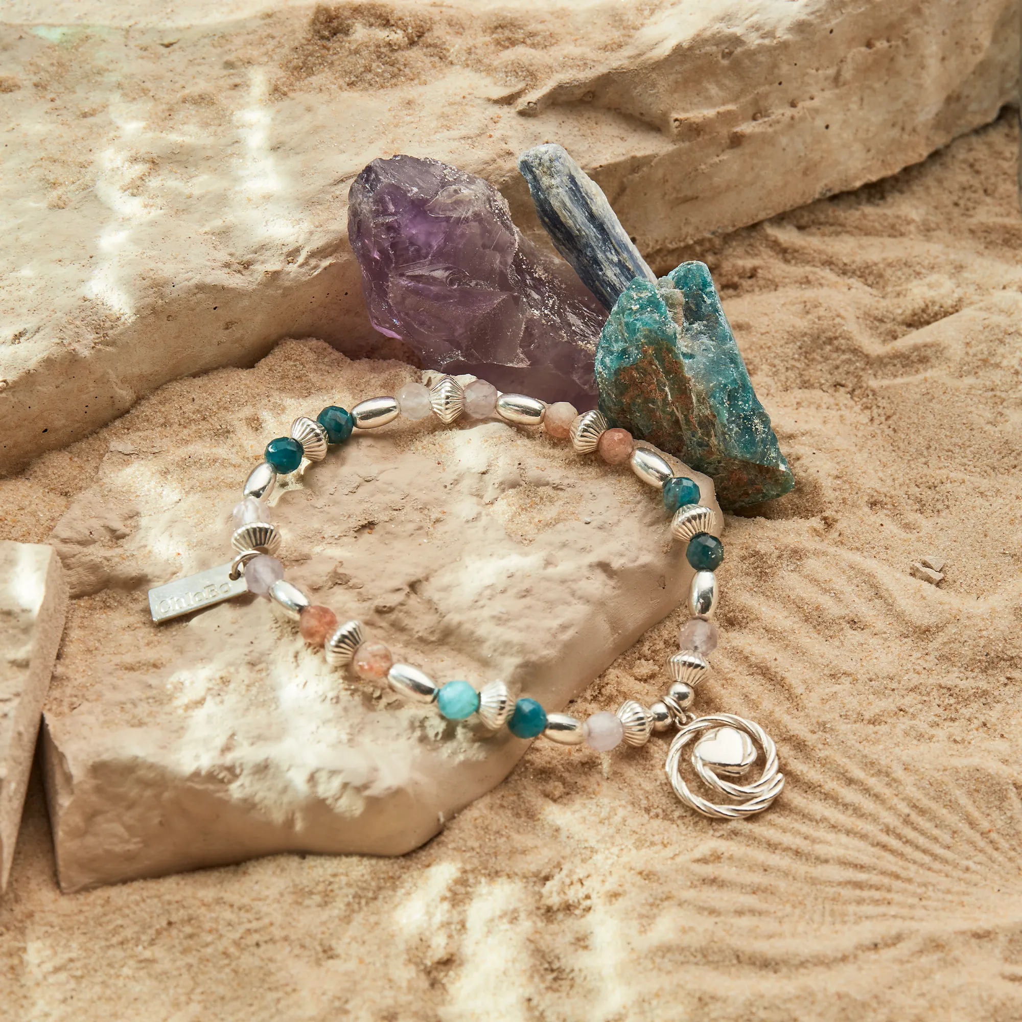 ChloBo Sterling Silver Spiritual Love Bracelet