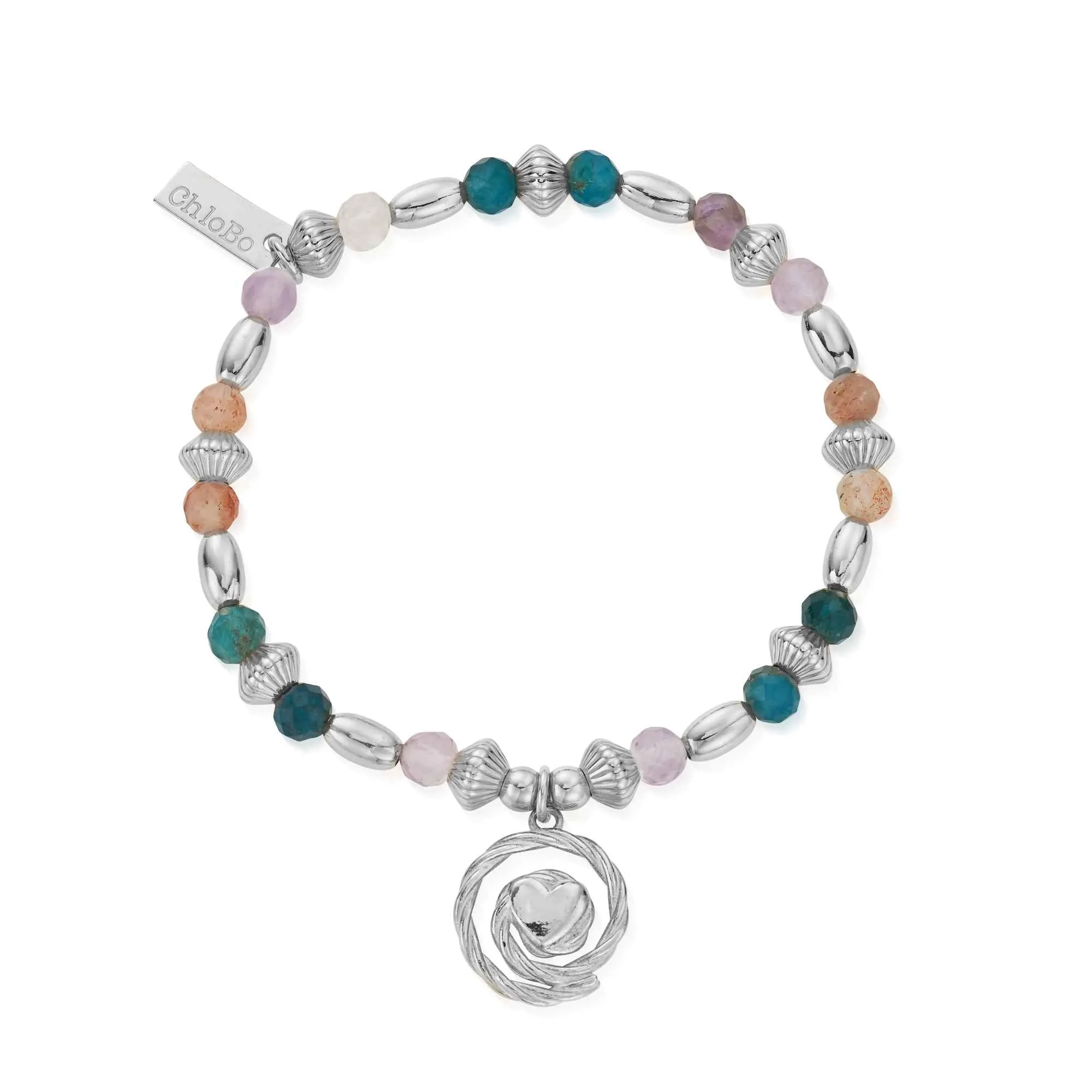 ChloBo Sterling Silver Spiritual Love Bracelet