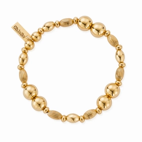 Chlobo Gold Plated Be Courageous Bracelet