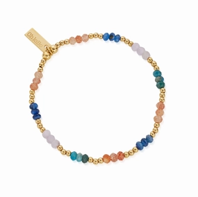 ChloBo Gold Plated Sterling Silver Soothing Spirit Bracelet