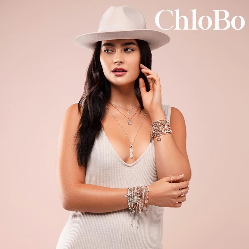 ChloBo Sterling Silver Open Love Heart Stud Earrings
