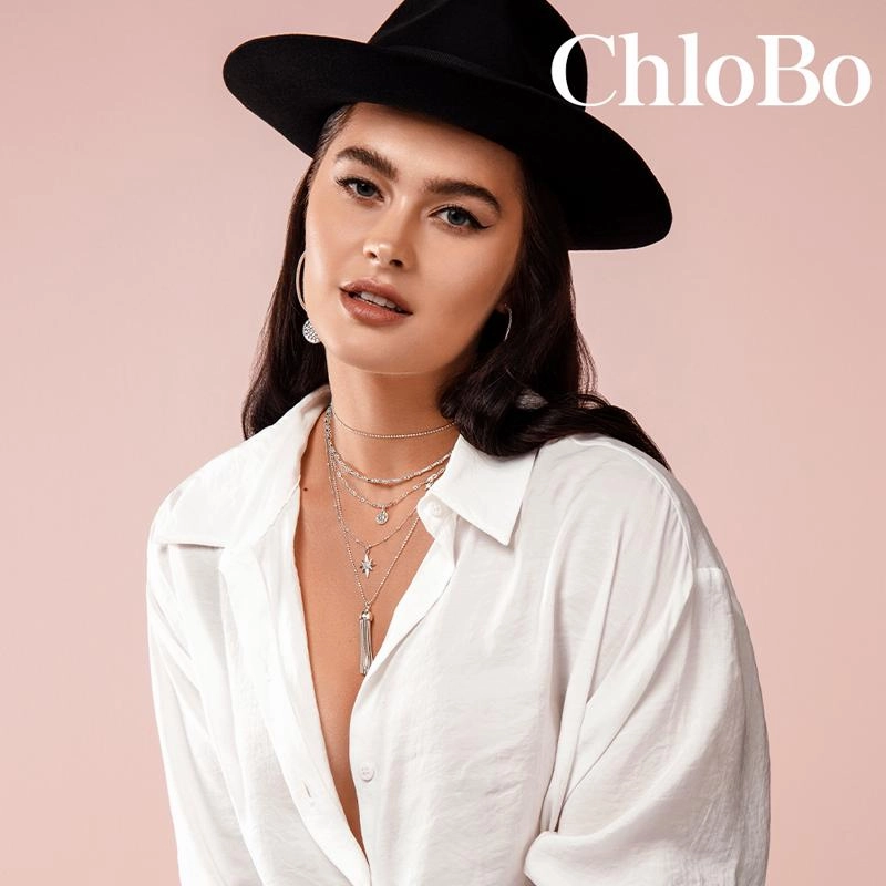 ChloBo Sterling Silver Rhythm Of Water Necklace