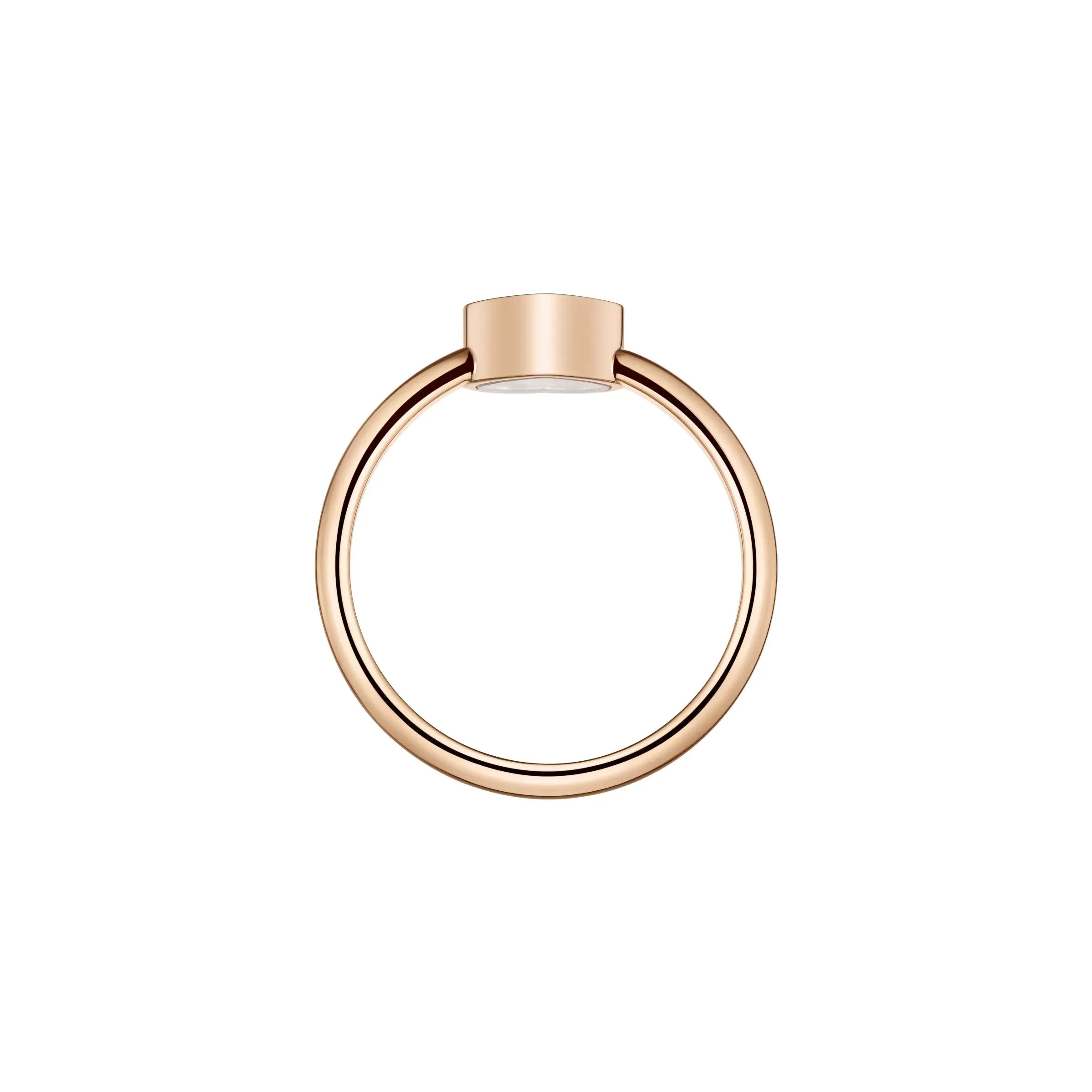 Chopard My Happy Hearts 18ct Rose Gold Carnelian Ring