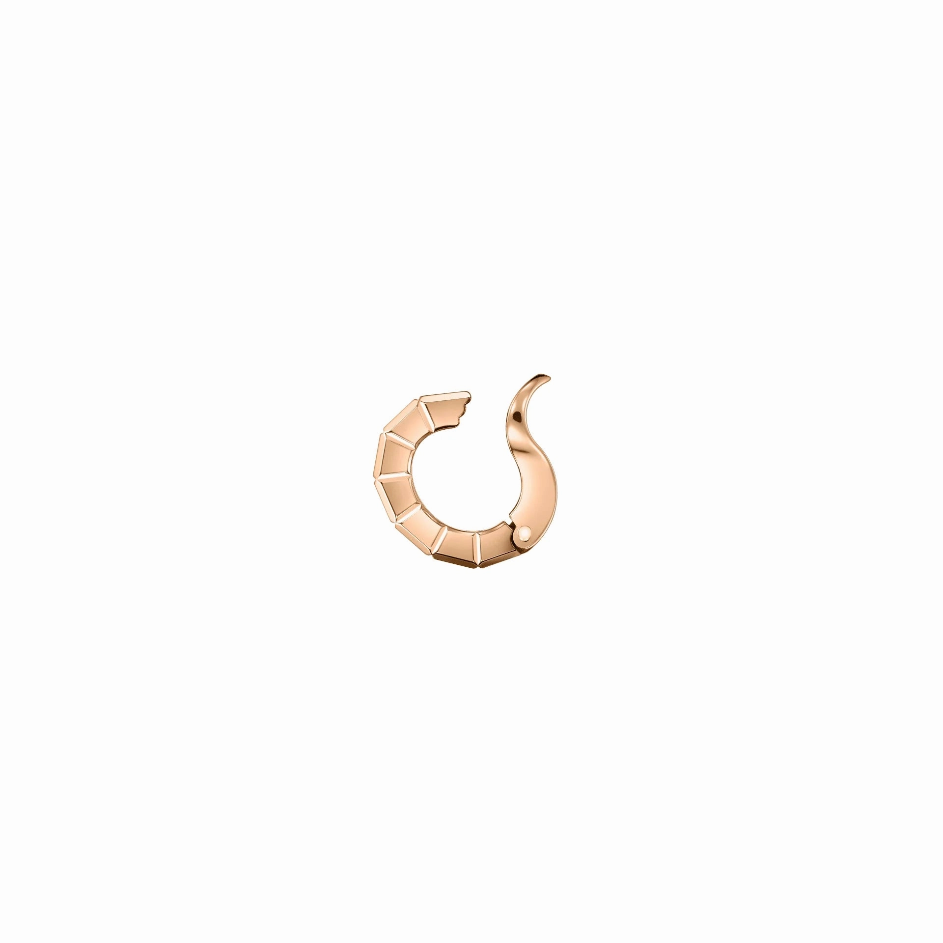 Chopard Ice Cube 18ct Rose Gold Single Clip On Earring