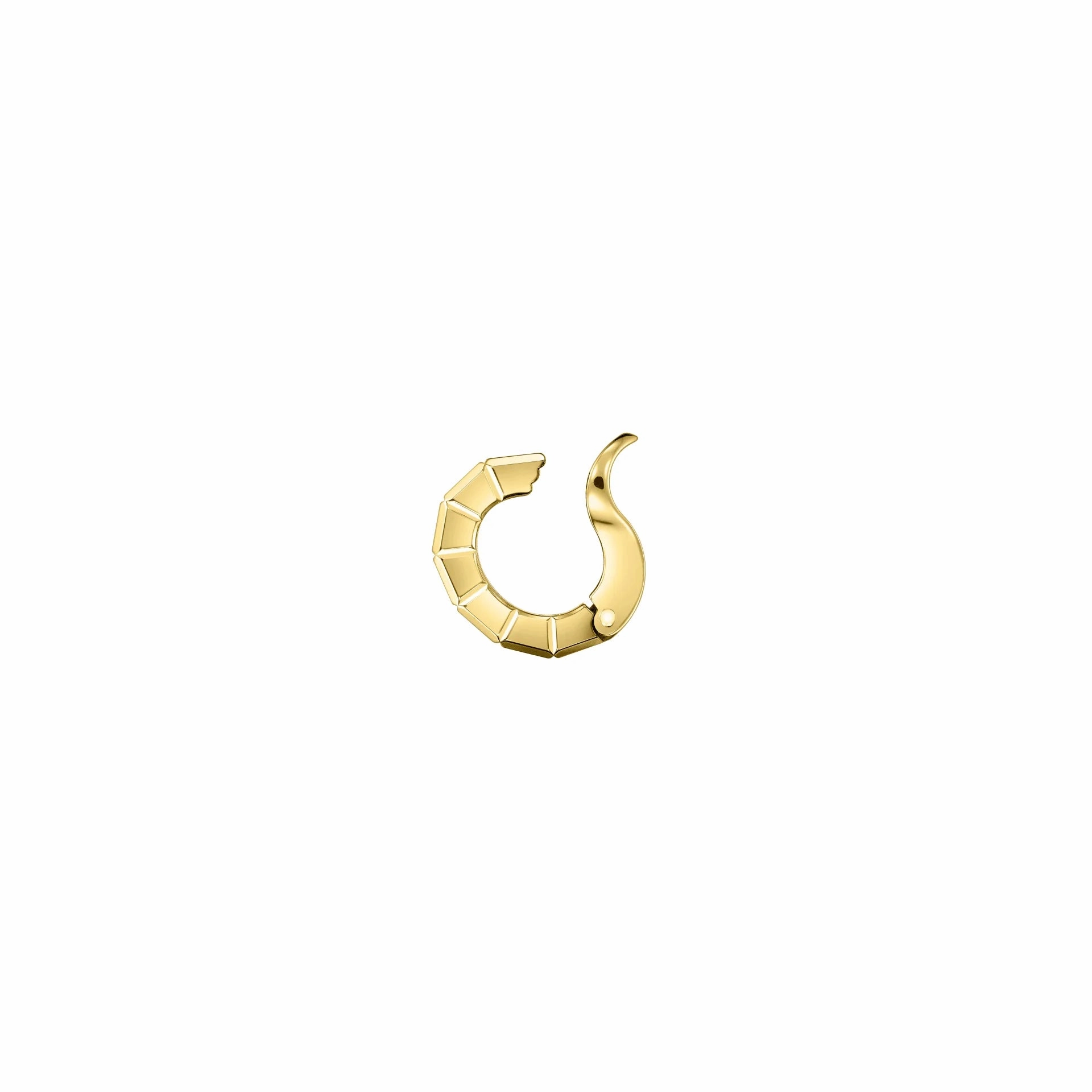 Chopard Ice Cube 18ct Yellow Gold Single Clip On Earring