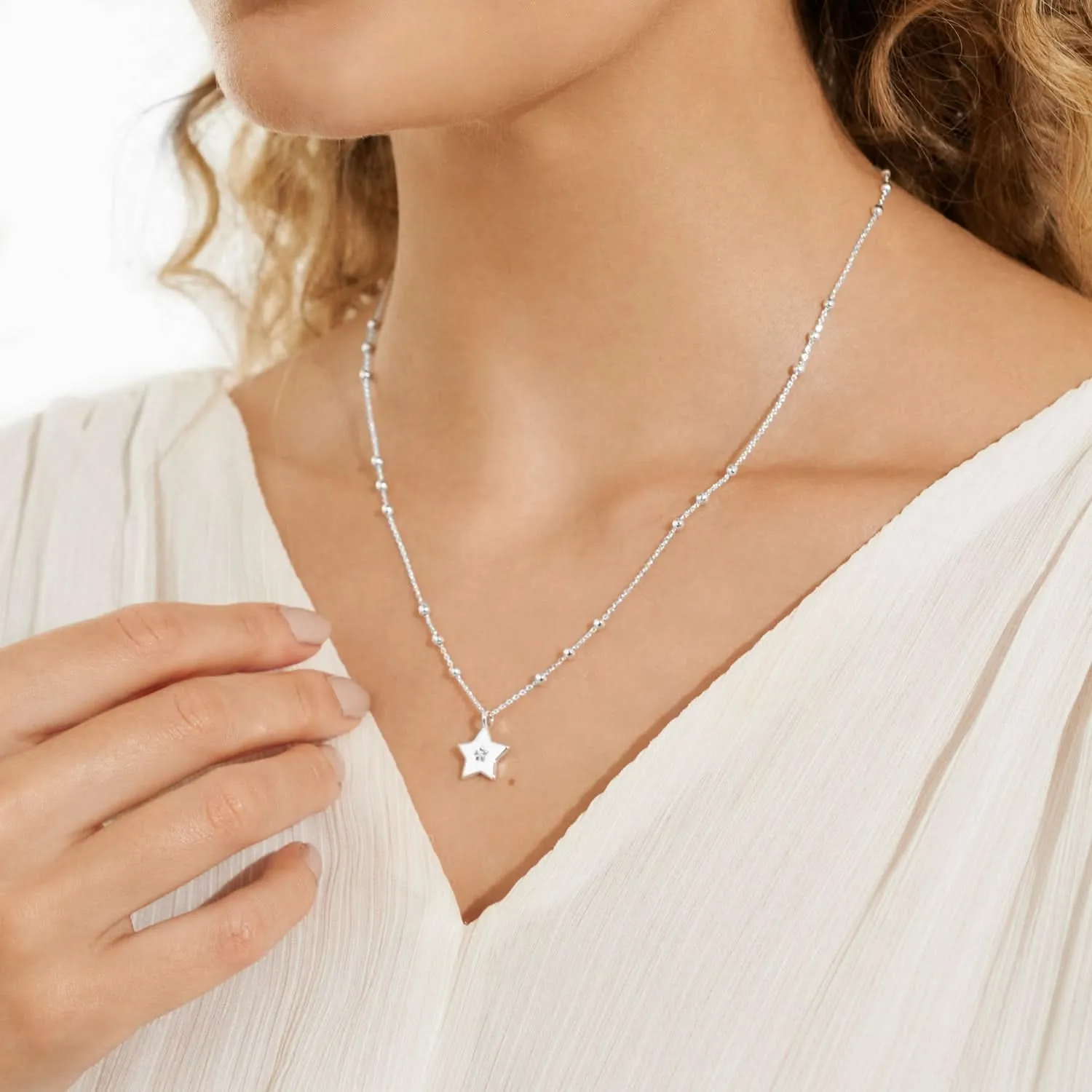 Christmas A Little So Very Merry Silver Plated Necklace 7711