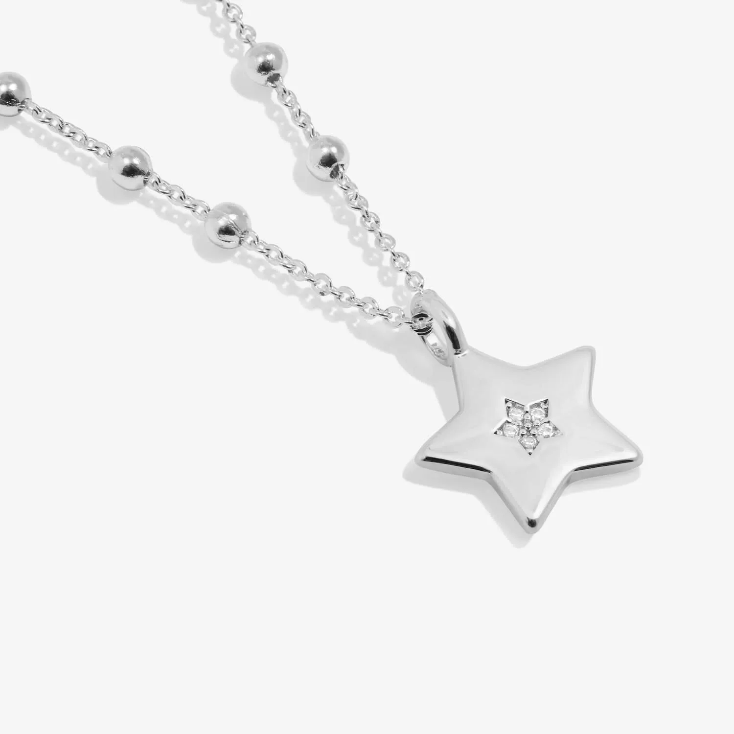 Christmas A Little So Very Merry Silver Plated Necklace 7711