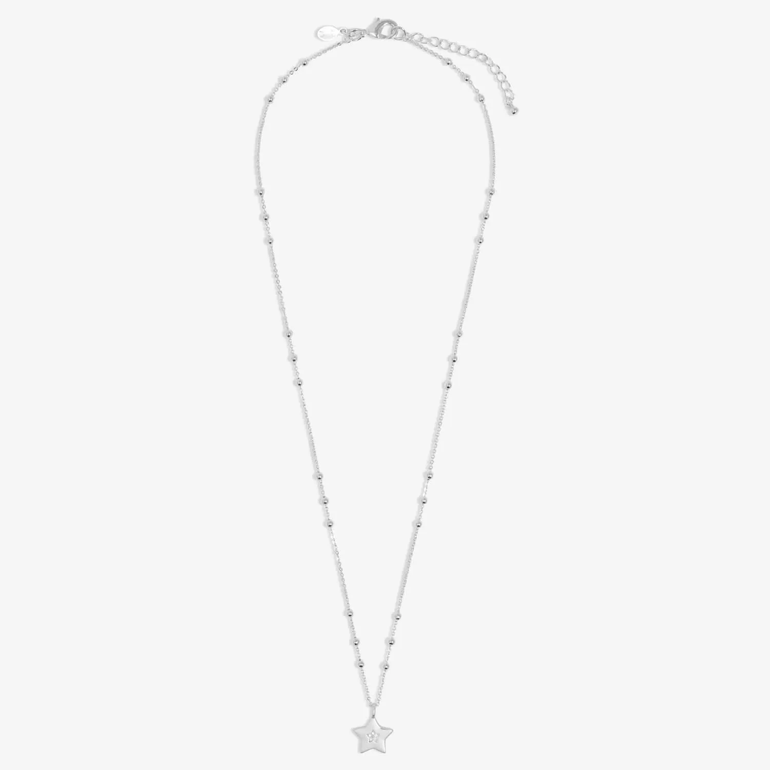 Christmas A Little So Very Merry Silver Plated Necklace 7711