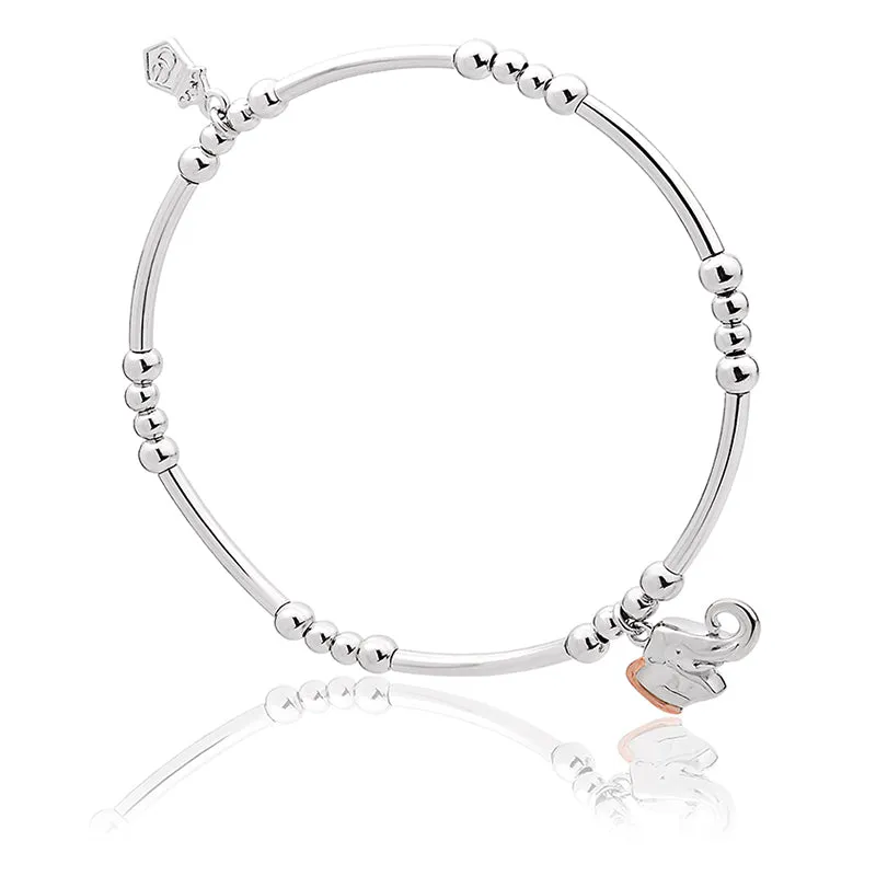 Clogau Affinity Sterling Silver Elephant Bead Bracelet