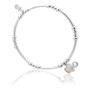 Clogau Affinity Sterling Silver Elephant Bead Bracelet