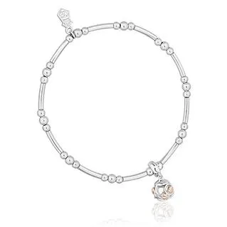 Clogau Affinity Sterling Silver Tree of Life Pearl Beaded Bracelet
