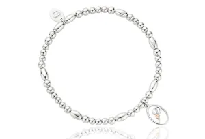Clogau Affinity Tree Of Life Initials Letter P Sterling Silver Bead Bracelet