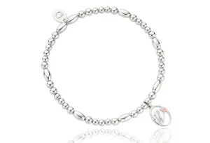 Clogau Affinity Tree Of Life Initials Letter W Sterling Silver Bead Bracelet