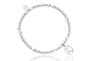 Clogau Affinity Tree Of Life Initials Letter X Sterling Silver Bead Bracelet