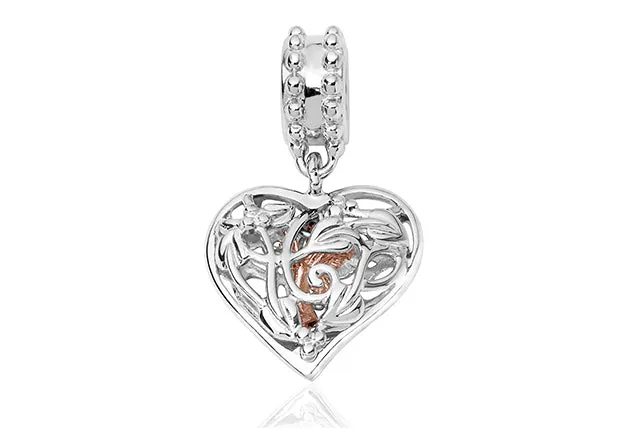 Clogau Fairy Milestones Sterling Silver Rose Gold Plated Bead Charm D