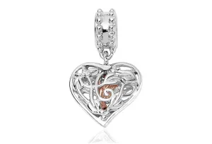 Clogau Fairy Milestones Sterling Silver Rose Gold Plated Bead Charm D