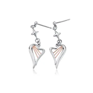 Clogau Heartstrings Sterling Silver Earrings