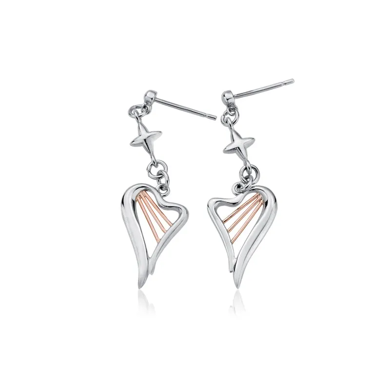 Clogau Heartstrings Sterling Silver Earrings