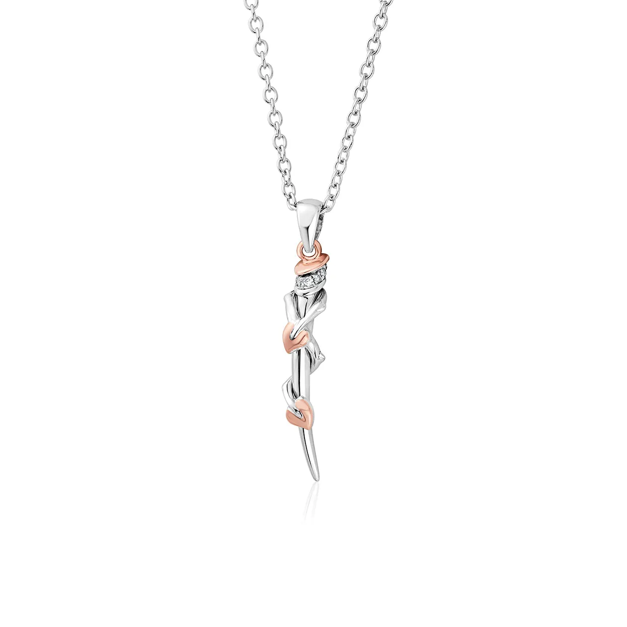 Clogau Julian Macdonald Betrayal Sterling Silver Pendant Necklace D
