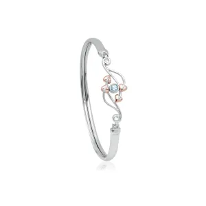 Clogau Love Vine Sterling Silver Bangle