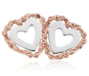 Clogau One Heart Silver Stud Earrings D