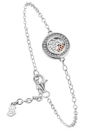 Clogau Royal Roses Silver Bracelet D