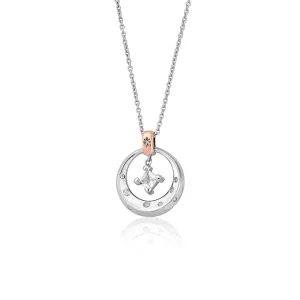 Clogau Stars Of The Llyn Peninsula Sterling Silver Topaz Pendant D