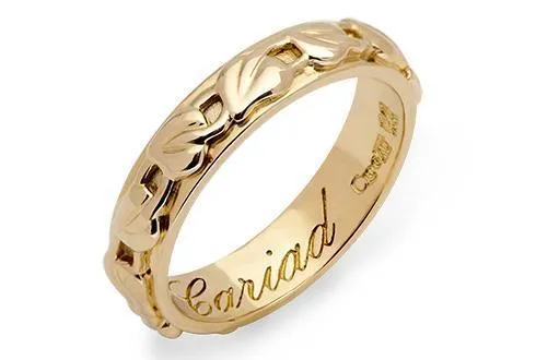 Clogau Tree of Life 9ct Yellow Gold 5mm Wedding Ring