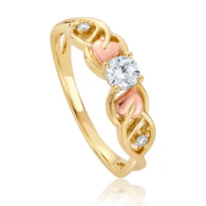 Clogau Tree of Life Ethics 18ct Gold Diamond Engagement Ring