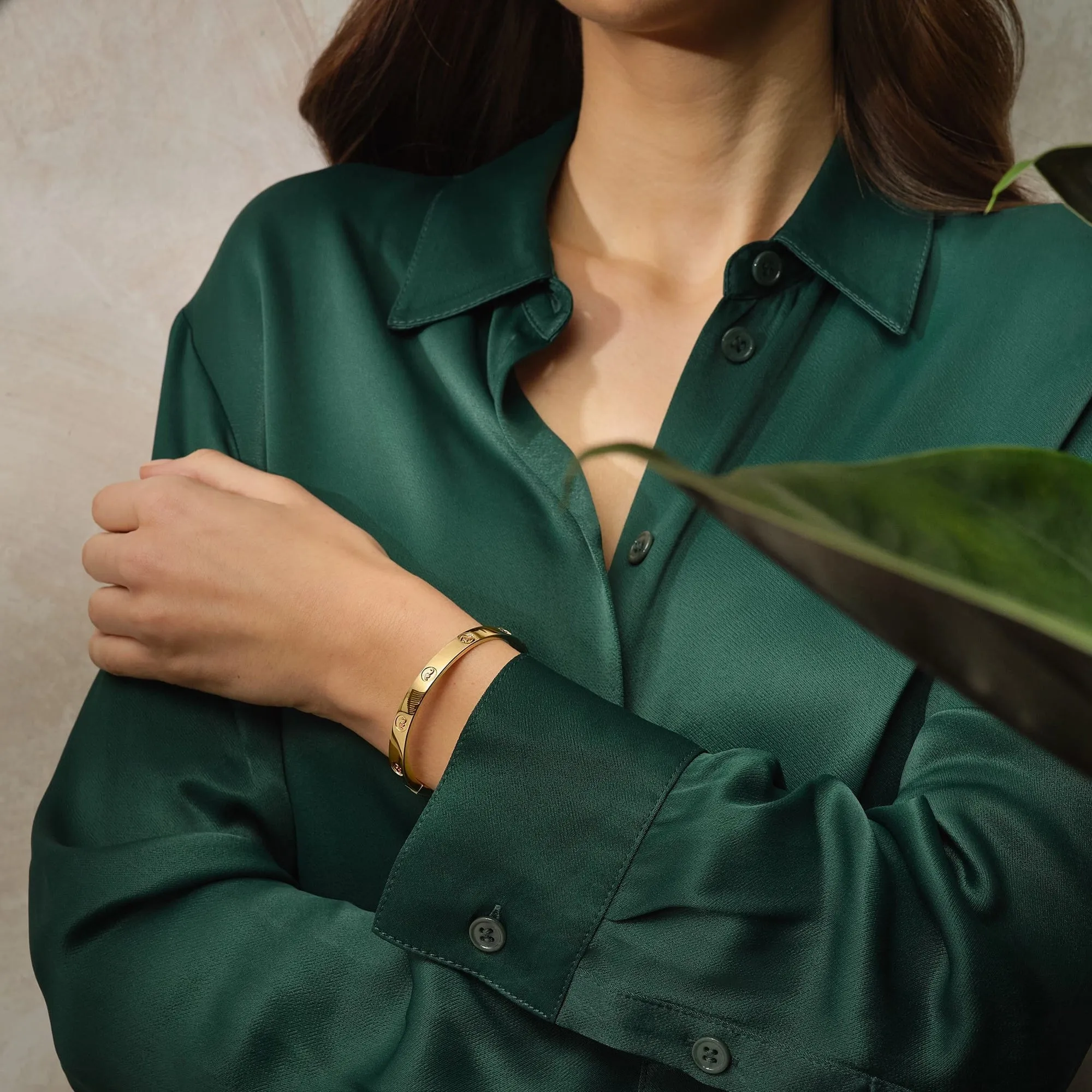 Clogau Tree of Life Insignia 9ct Gold Bangle