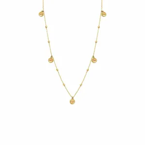 Clogau Tree of Life Insignia 9ct Yellow Gold Drop Necklace