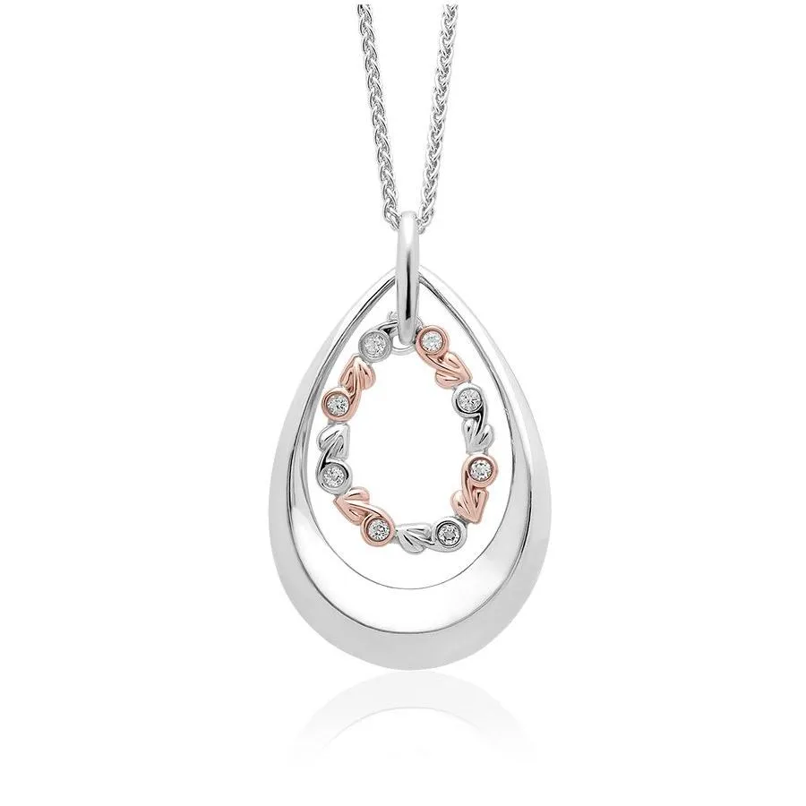 Clogau Tree of Life Sterling Silver Necklace D