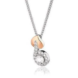 Clogau Tree of Life Sterling Silver Vine Necklace D