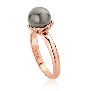 Clogau Tree of Life Tahitian Pearl 18ct Rose Gold Ring D