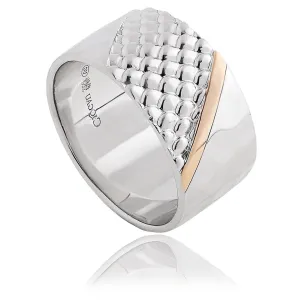 Clogau Welsh Dragon Sterling Silver Dragon Scale Ring