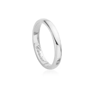 Clogau Windsor 9ct White Gold 3mm Wedding Ring