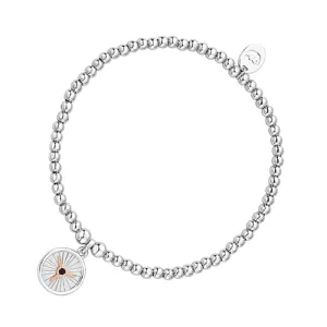 Clogau Yr Wyddfa Summit Affinity Sterling Silver Bracelet D