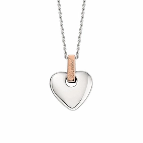 Clogau Cariad Sterling Silver Heart Necklace