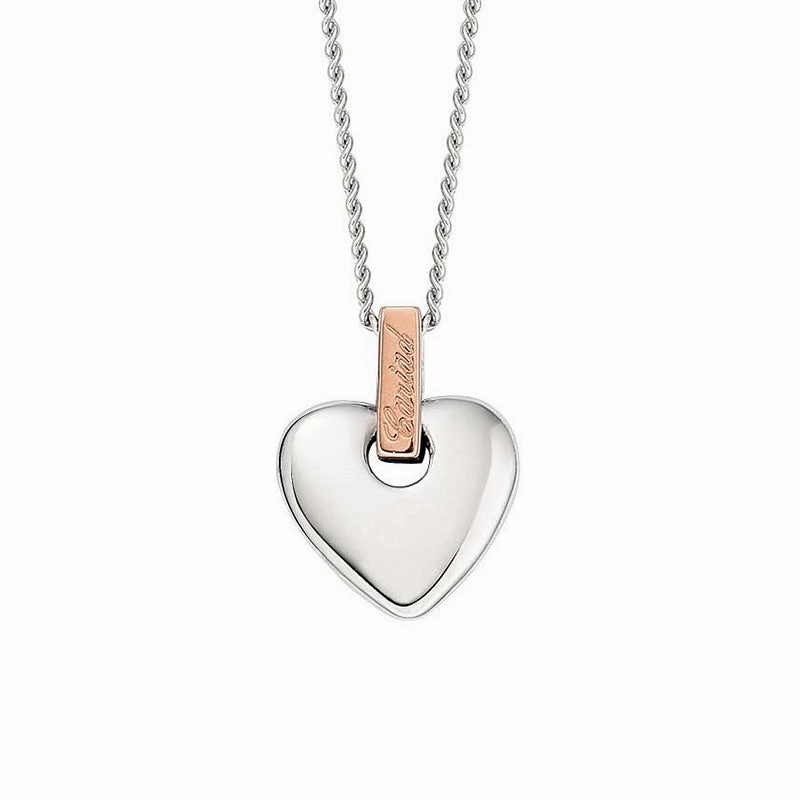 Clogau Cariad Sterling Silver Heart Necklace