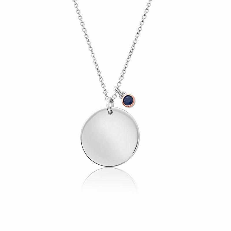 Clogau Celebration September Sterling Silver Birthstone Pendant D