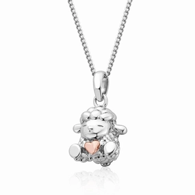Clogau Ciwt Sheep Sterling Silver Pendant D