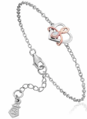 Clogau Dwynwen Sterling Silver Affinity Bracelet