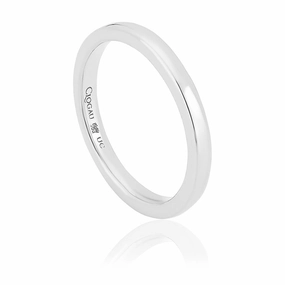 Clogau New Beginning 9ct White Gold 2.5mm Wedding Ring