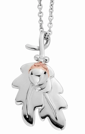 Clogau Royal Oak Silver Pendant D