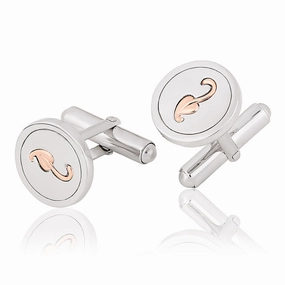 Clogau Tree of Life Insignia Sterling Silver Cufflinks