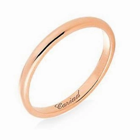 Clogau Windsor 9ct Rose Gold 2mm Wedding Ring